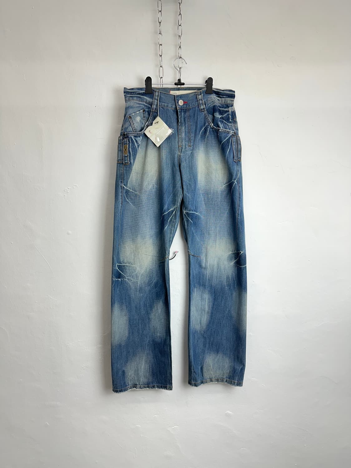 Multi-Tinted Distressed Deconstructed De 상품이미지4