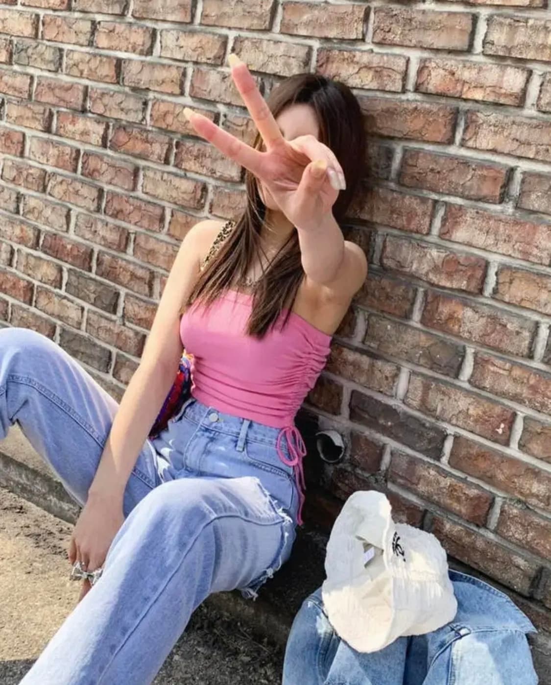 히프나틱 셔링 튜브탑 핑크, 셔링탑, 스트링 탑, 핑크 튜브탑 상품이미지3