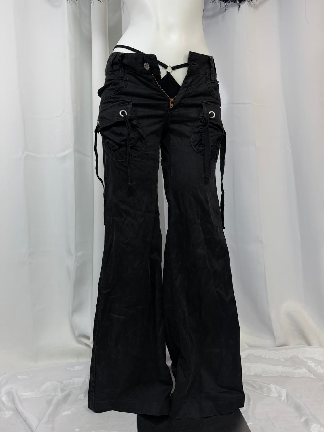 black detail pants 상품이미지1