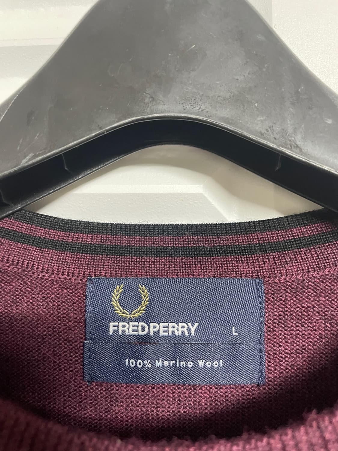 프레드페리 니트 티셔츠 상품이미지5