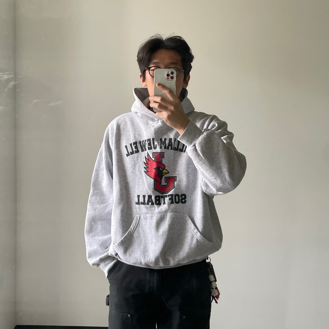 (2XL) 90s 러셀 애슬레틱 후디 스웻셔츠 상품이미지8