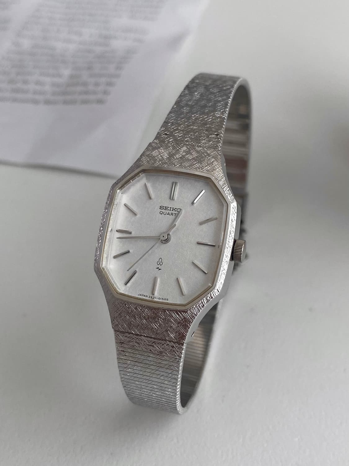 Seiko 세이코 옥타곤 쿼츠 레이디스 상품이미지1