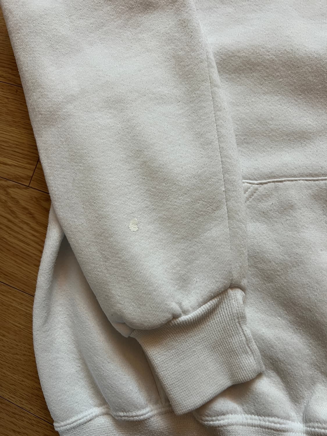 90s 러셀 빈티지 후드 화이트 XL 상품이미지7