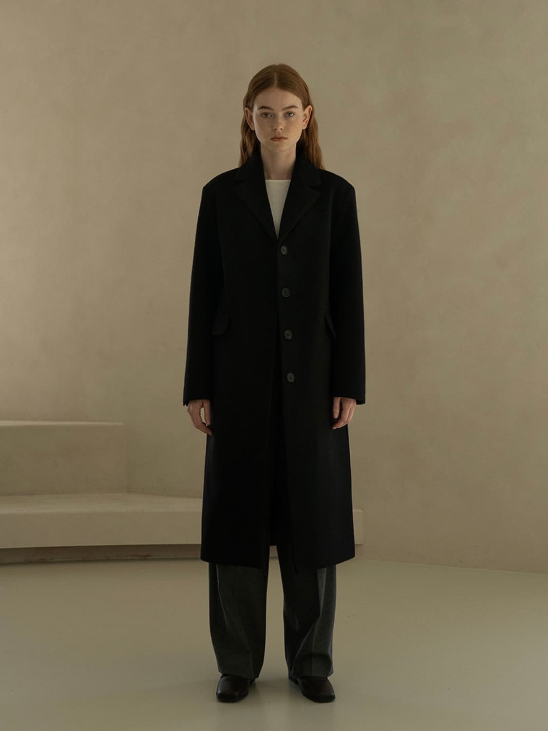 텐스 울 롱코트 상품이미지1