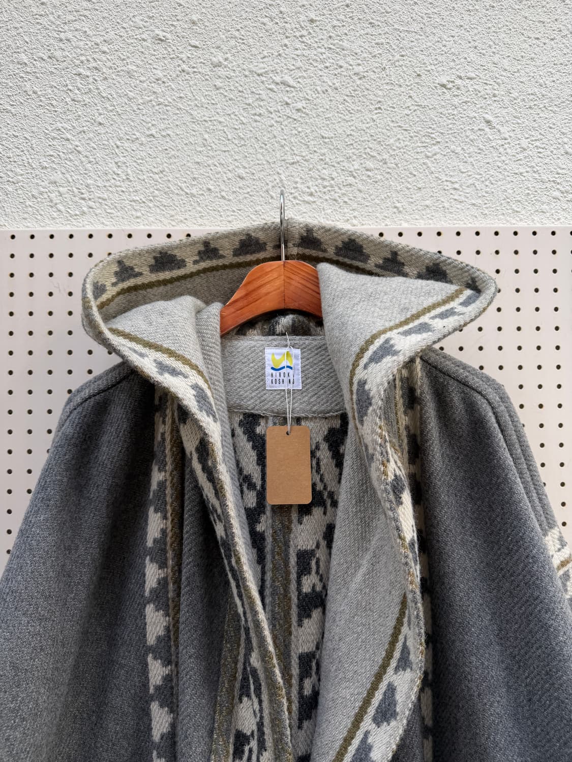 HIROKO KOSHINO ETNIC AZTEC WOOL 울코트 상품이미지6