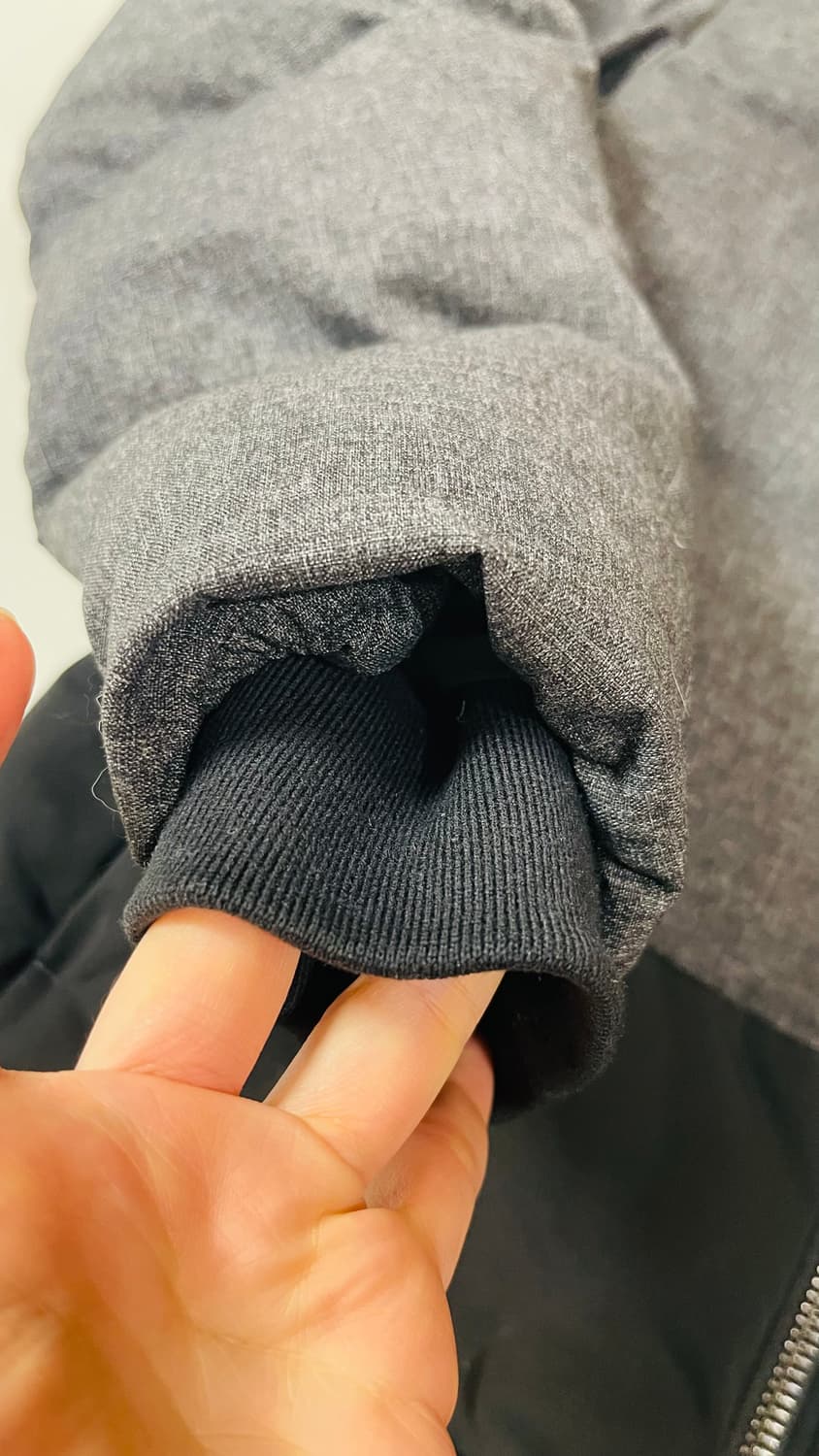 띠어리 FULTON 차콜 멀티 남성 패딩 S 정가 549,000원 솜털  상품이미지5