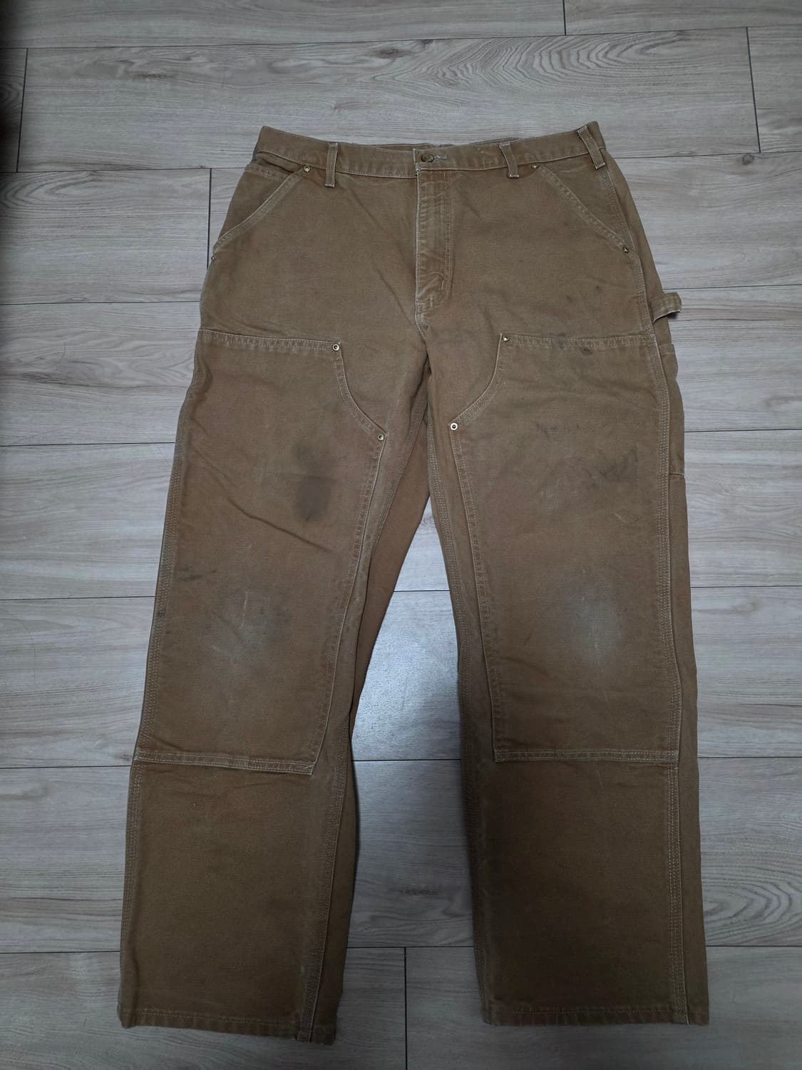 [33] 빈티지 칼하트 더블니팬츠 BRN 팝니다 상품이미지1