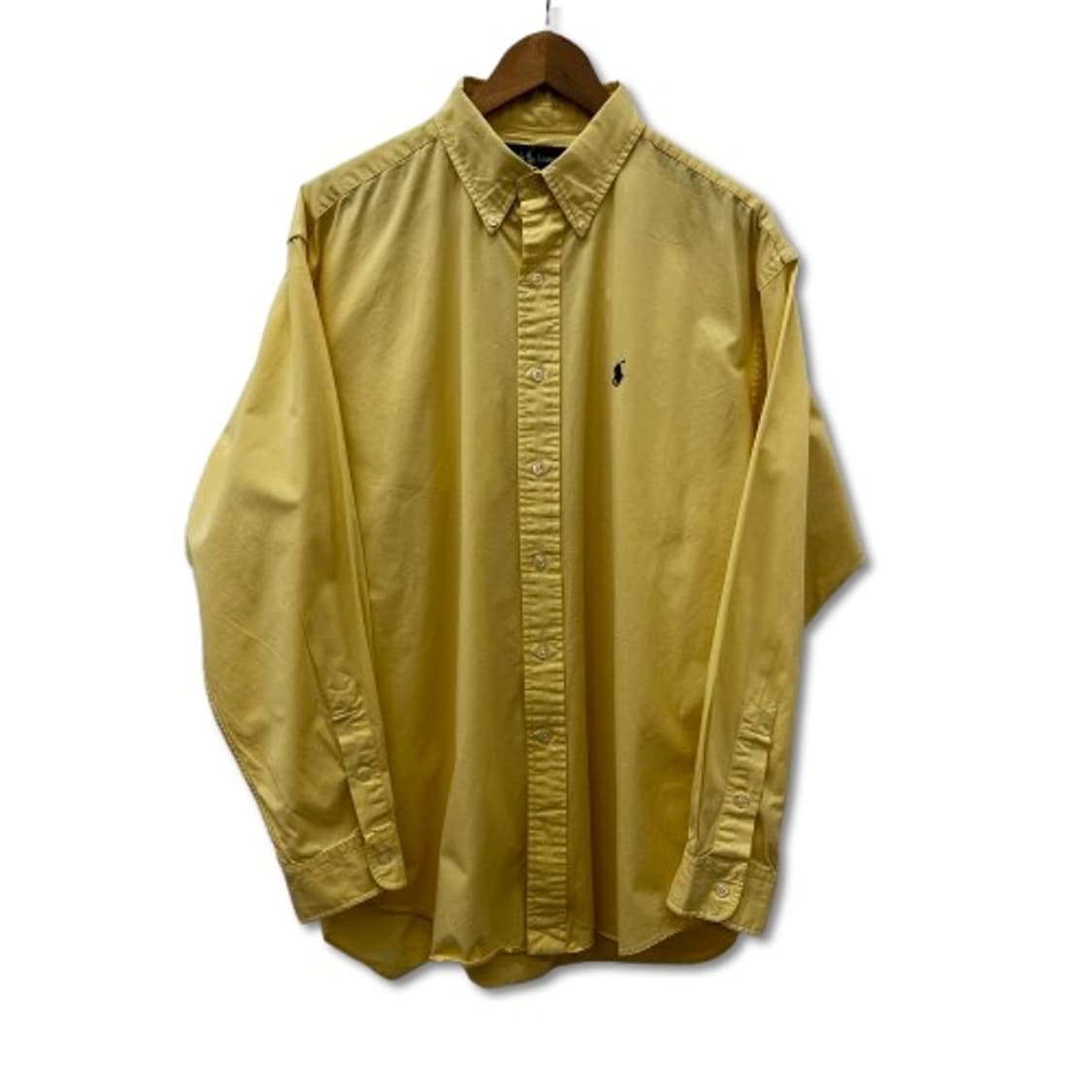 폴로 랄프로렌 BLAKE 버튼 다운 옐로우 셔츠 상품이미지1