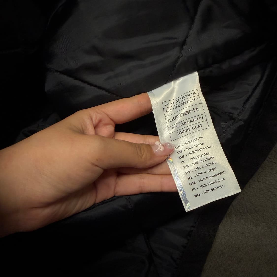 [ 정품/M ] 칼하트 스콰이어 워크 자켓 상품이미지6