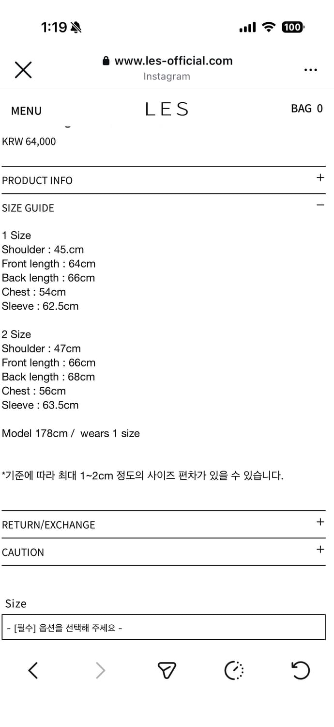 les Tailored long sleeve charcoal 2 상품이미지2