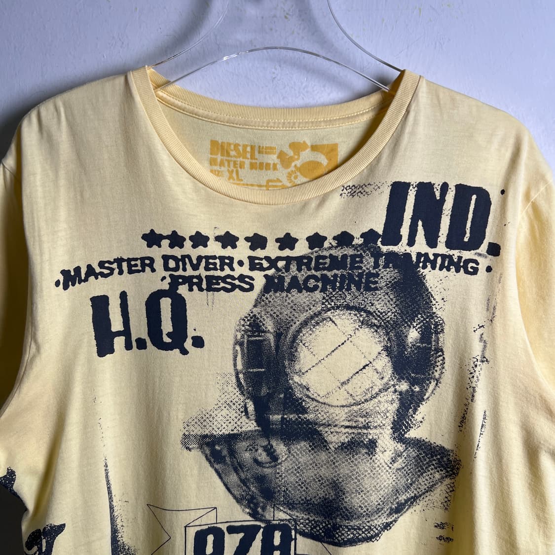 Diesel 디젤 빈티지 그래픽 반팔 티셔츠 XL 상품이미지5