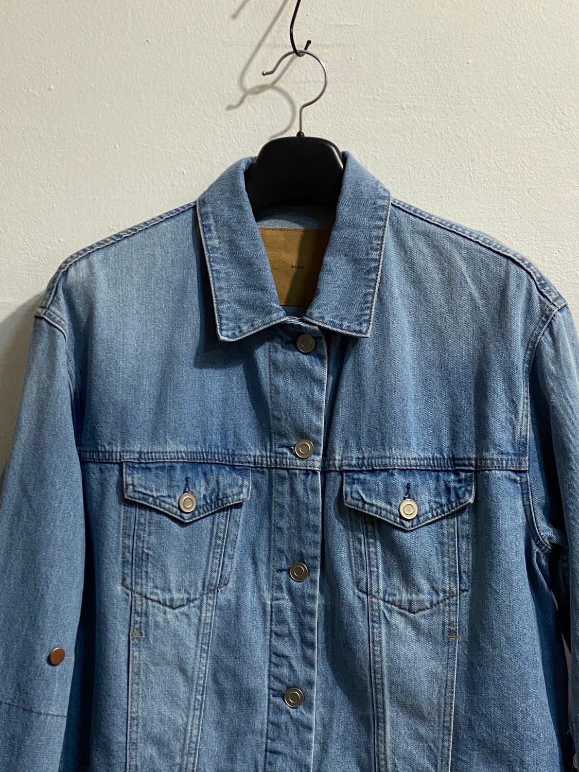 시스템 레이어드 데님 자켓 상품이미지3