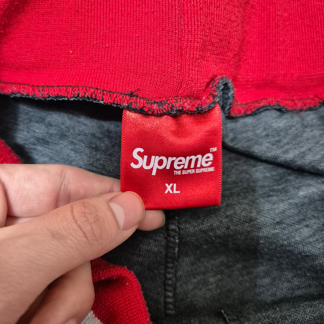 슈프림 박스로고 와펜 조거팬츠 XL(105) 상품이미지5