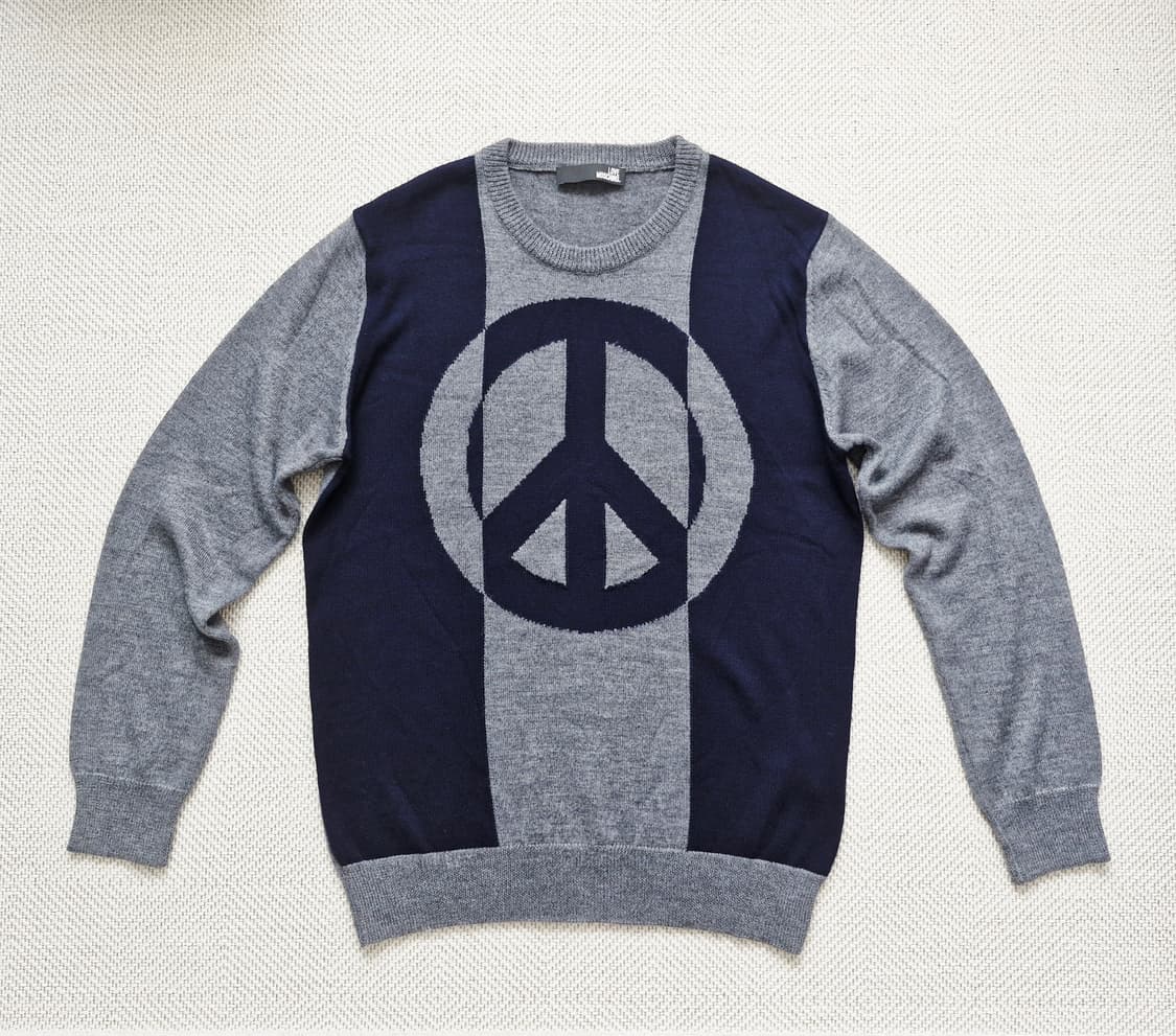 러브 모스키노 PEACE 니트 2XL  상품이미지2