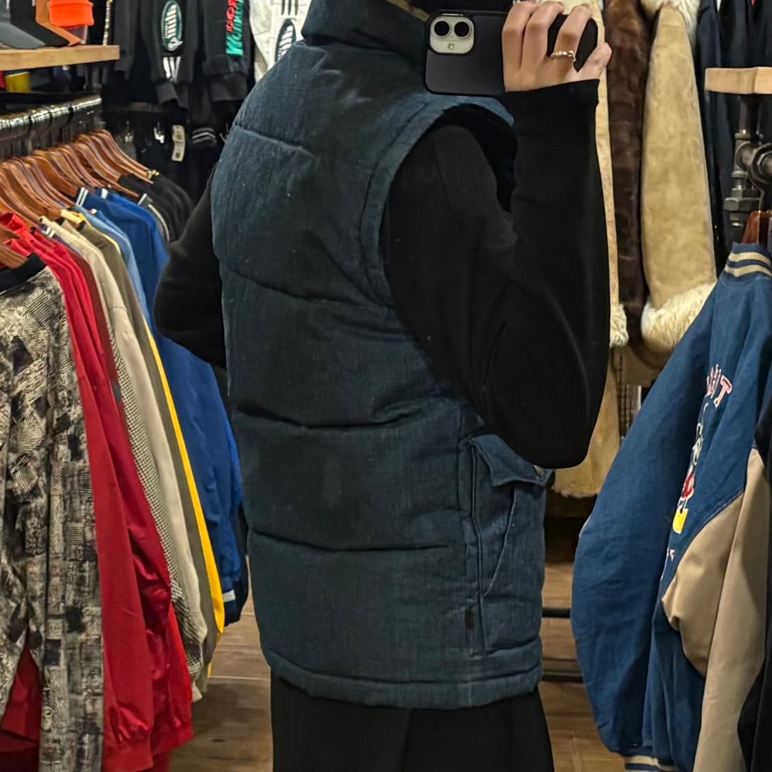 [HI] Levi's 리바이스 데님 조끼 패딩 상품이미지5