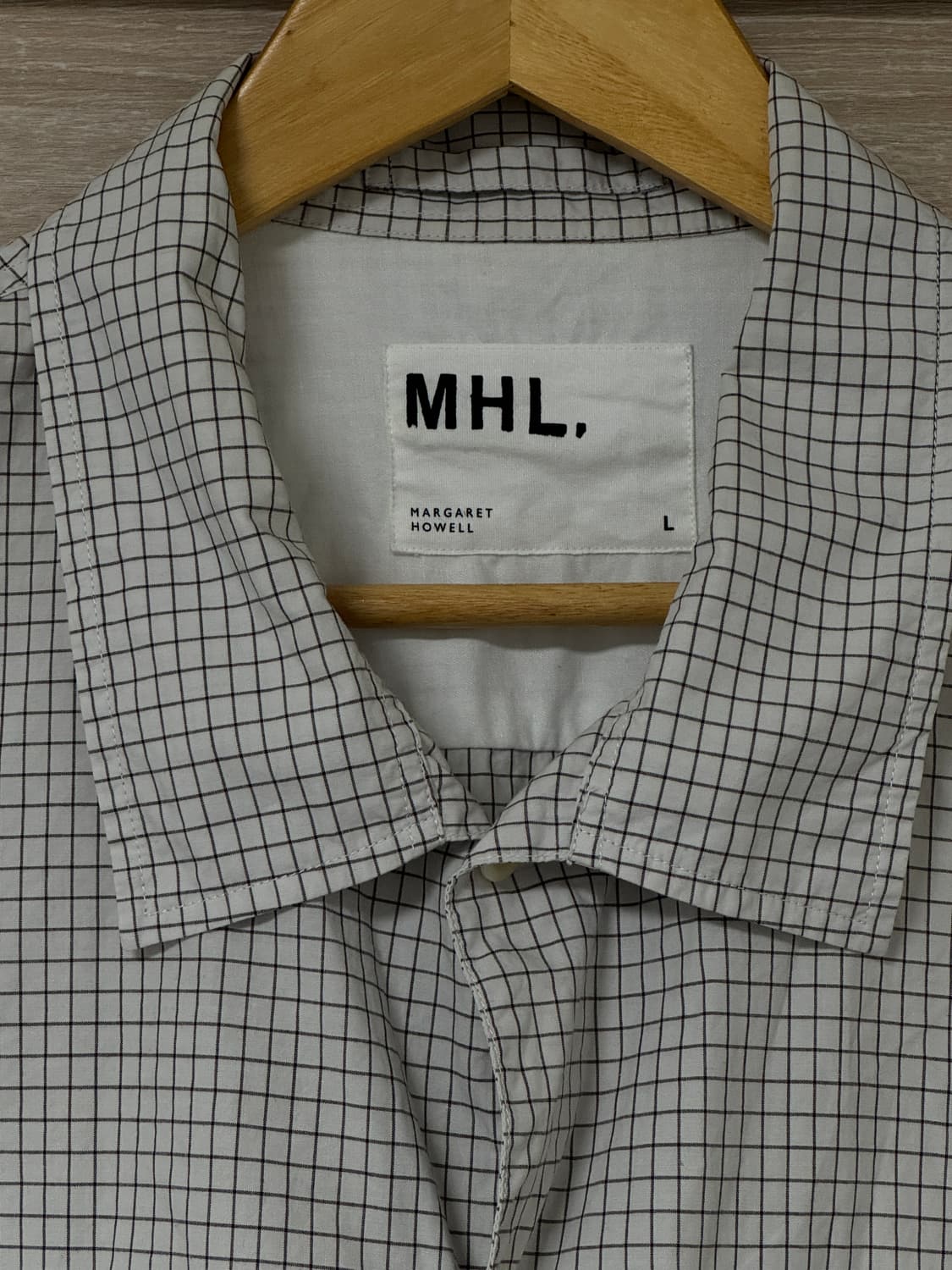 마가렛호웰 mhl 체크 셔츠 상품이미지3