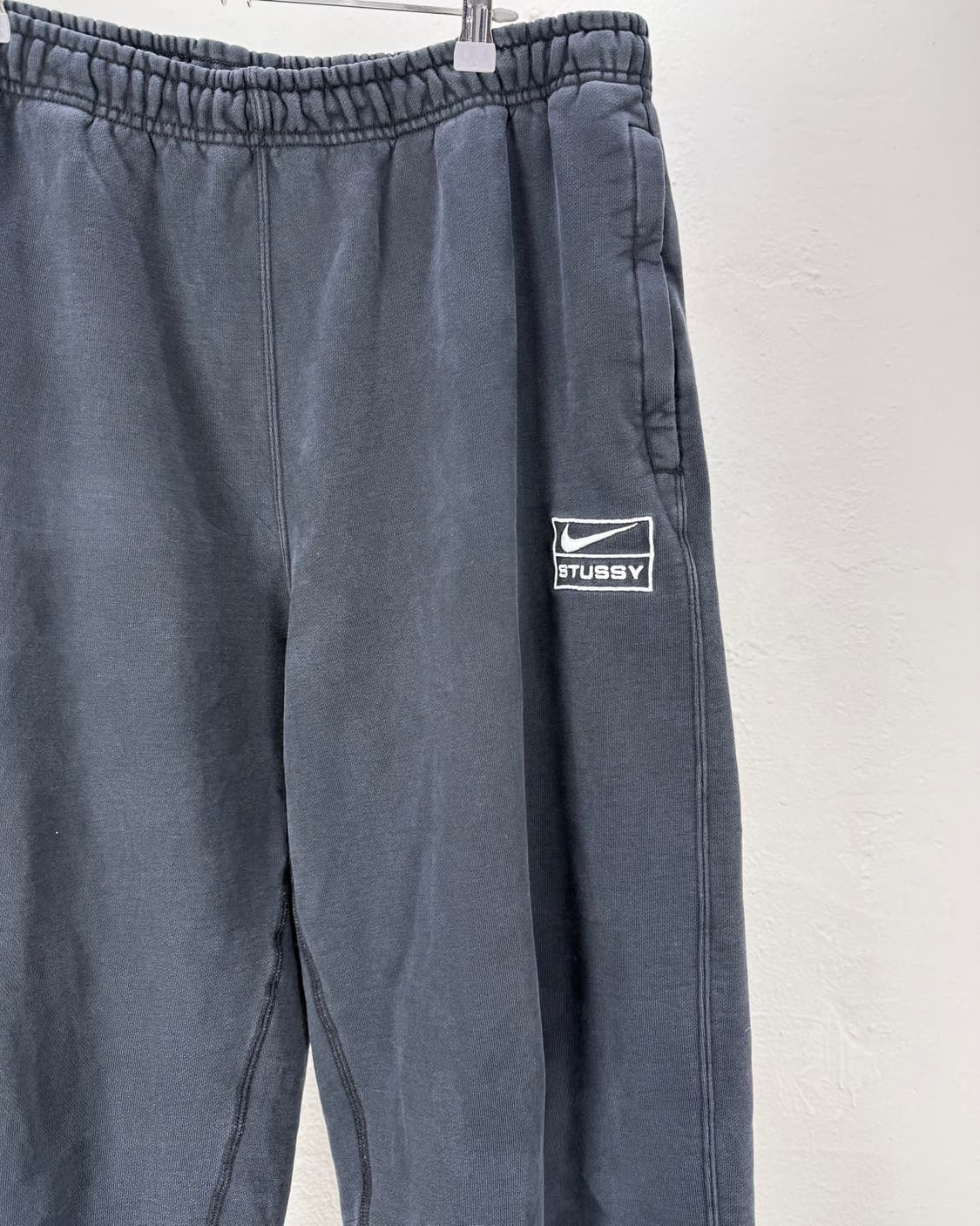 나이키 스투시 nrg 워시드 블랙 플리스 팬츠 상품이미지3