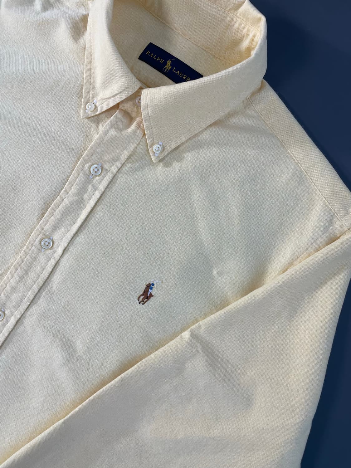 [L] 폴로 랄프로렌 솔리드 옥스포드 셔츠 상품이미지3