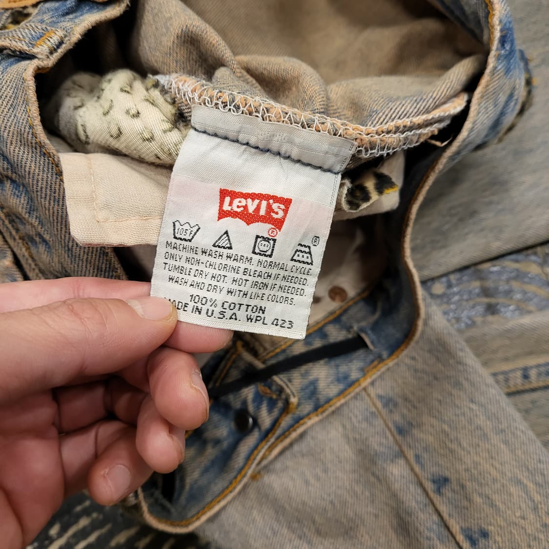 90s 리바이스 청바지 501 (34) 상품이미지9