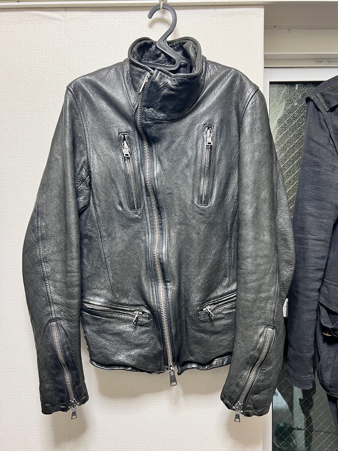 Buffalo Bobs / 하이넥 렘스킨 라이더 자켓 상품이미지3