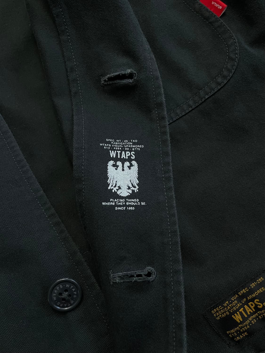 더블탭스 커버올 자켓 상품이미지8