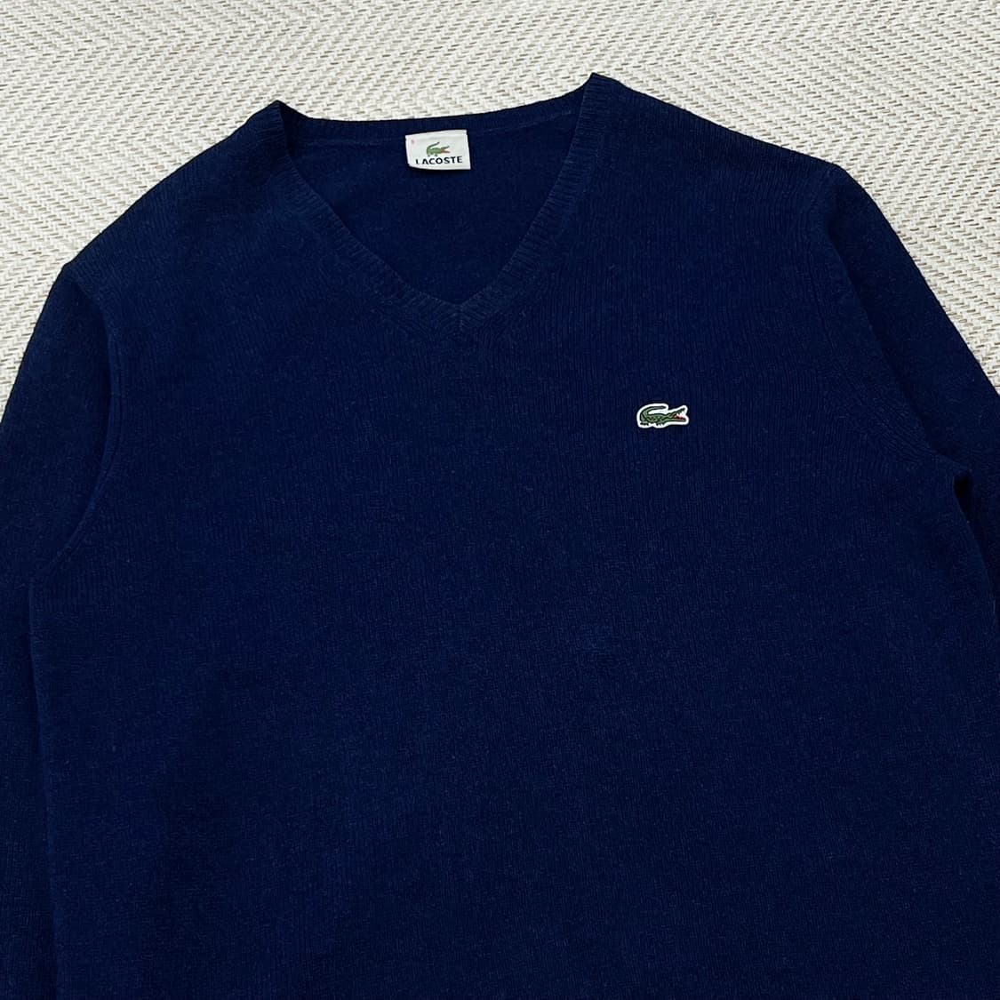 라코스테 브이넥 니트 r3058 상품이미지3