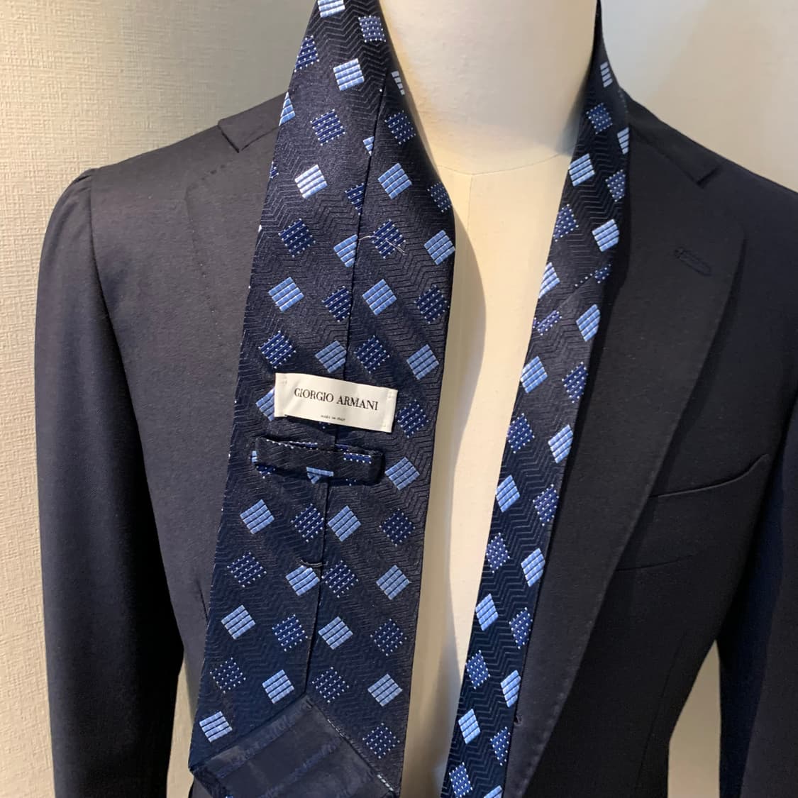 조르지오 아르마니(ARMANI) 명품 정장넥타이 클래식룩 코디 A+ 상품이미지2
