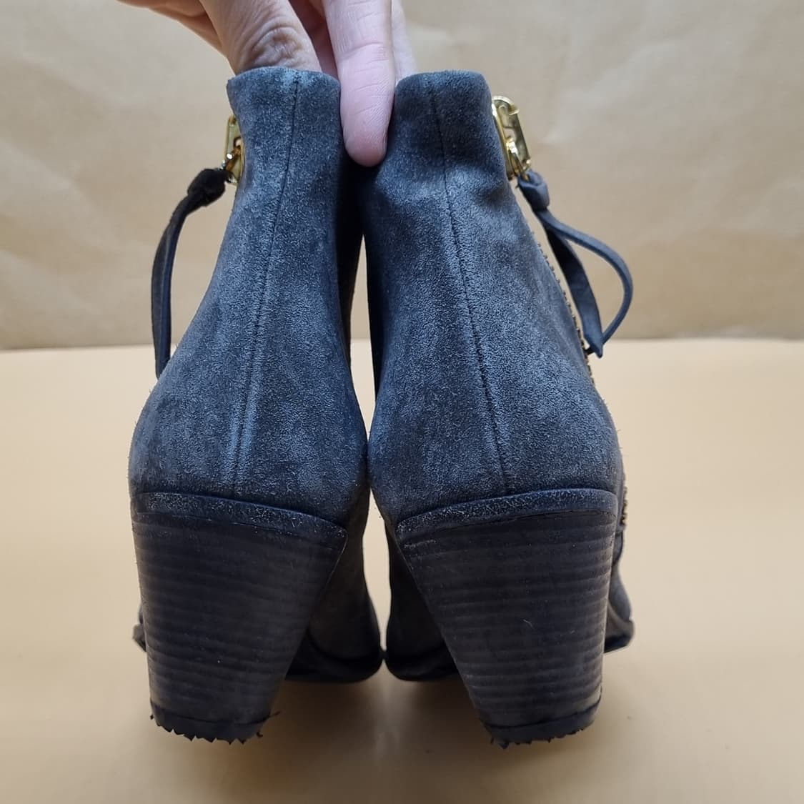 쥬세페 자노티 앵클부츠225~230 굽7 상품이미지4