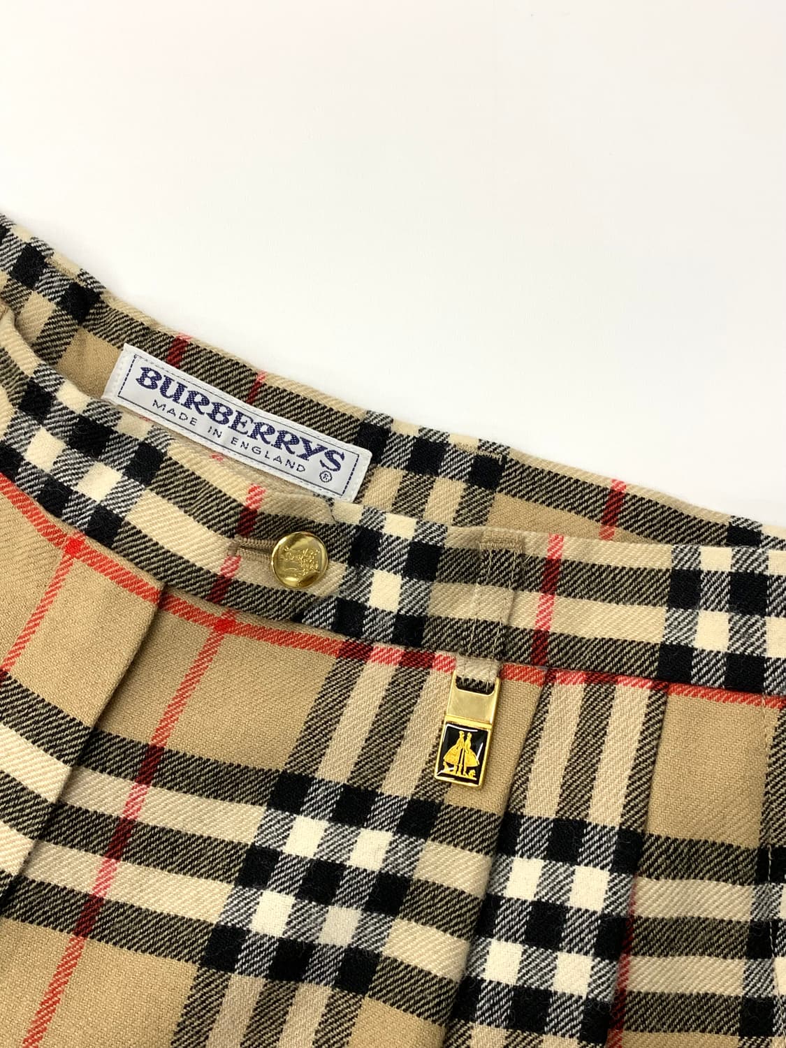 Burberry 버버리 90s 베이지 노바체크 하프팬츠  상품이미지5