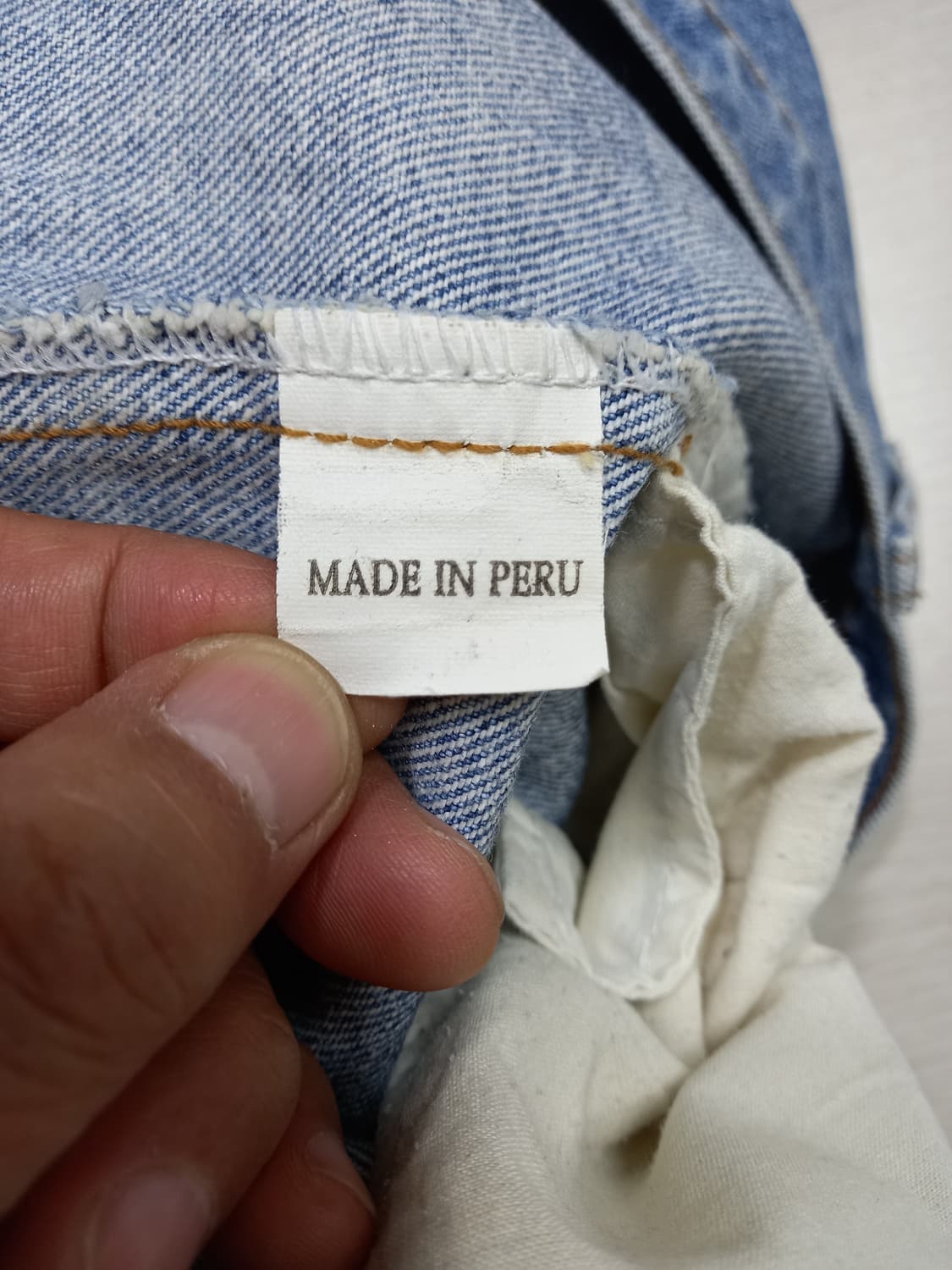 31 90's 리바이스506 Peru RedPont 일자진 31-466 상품이미지10