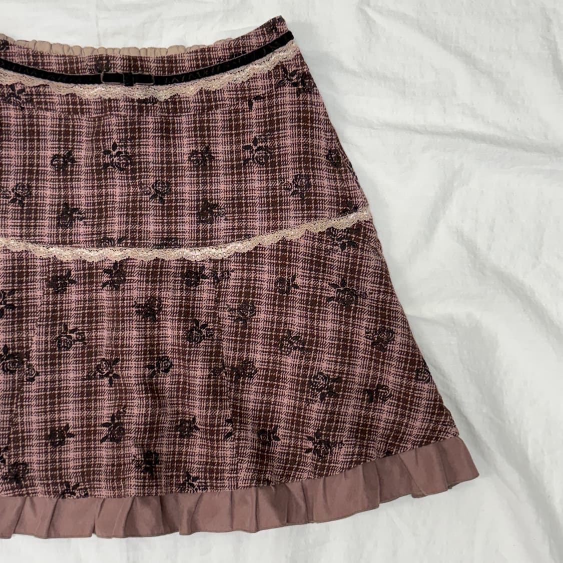 ✴︎ axes femme 로즈 레이스 스커트 상품이미지2