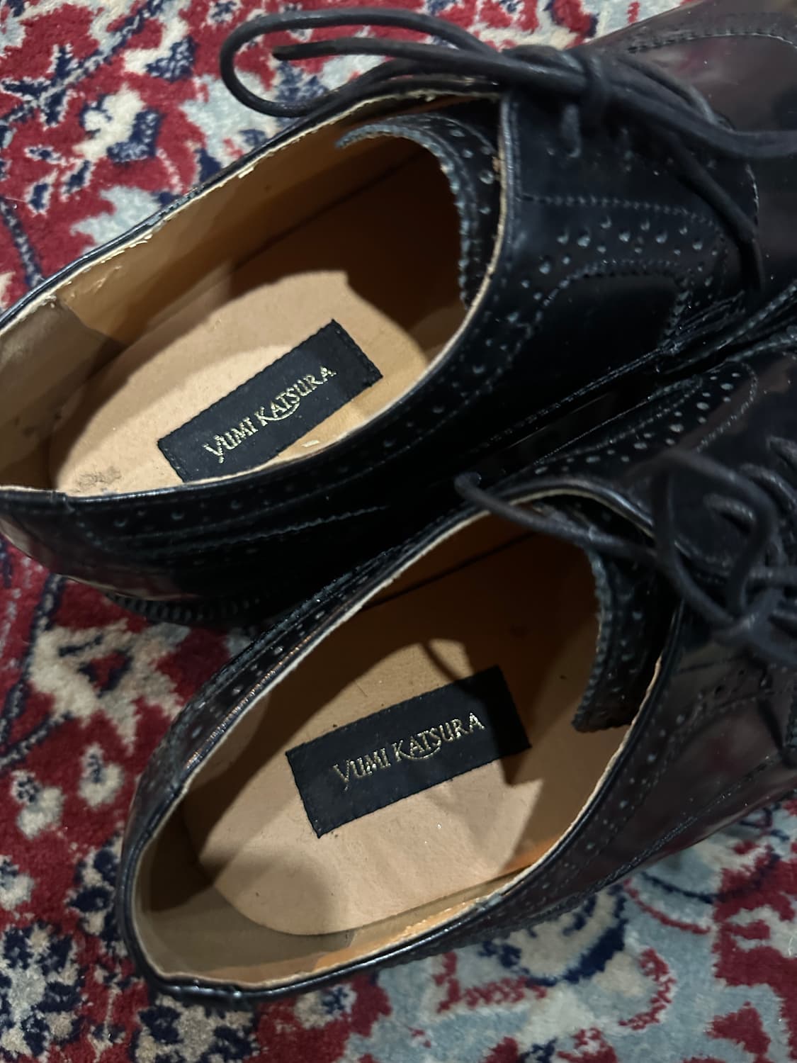 유미카츠라 윙팁 구두 270 상품이미지4