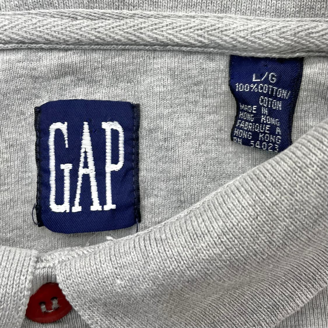 90's 갭 피케셔츠 L 상품이미지8