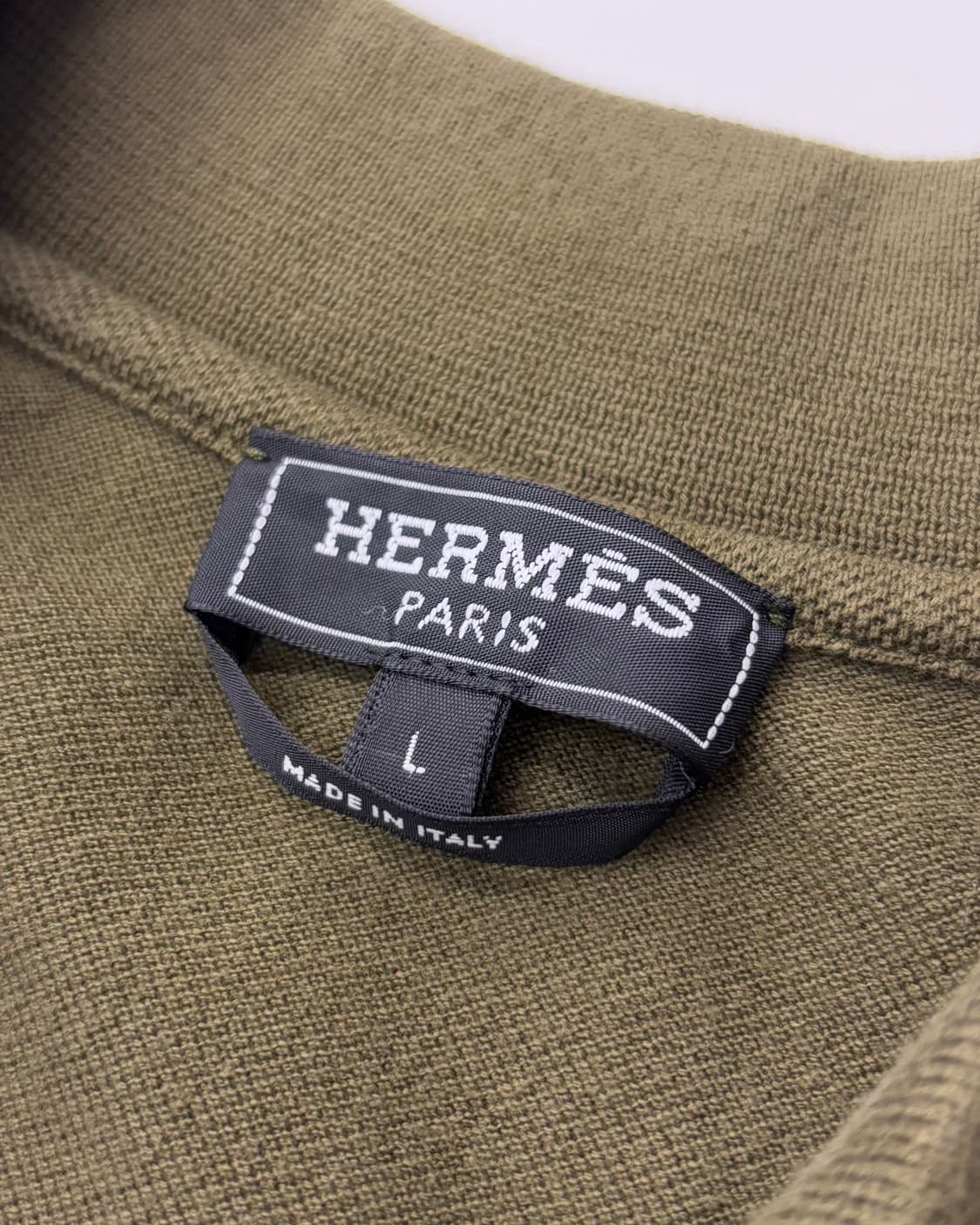 HERMES 에르메스 카키컬러 PK티셔츠 상품이미지6