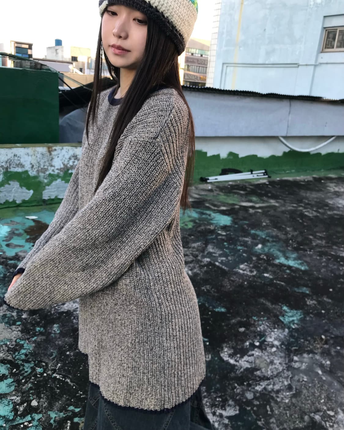 캘빈클라인 루즈핏 니트 상품이미지4