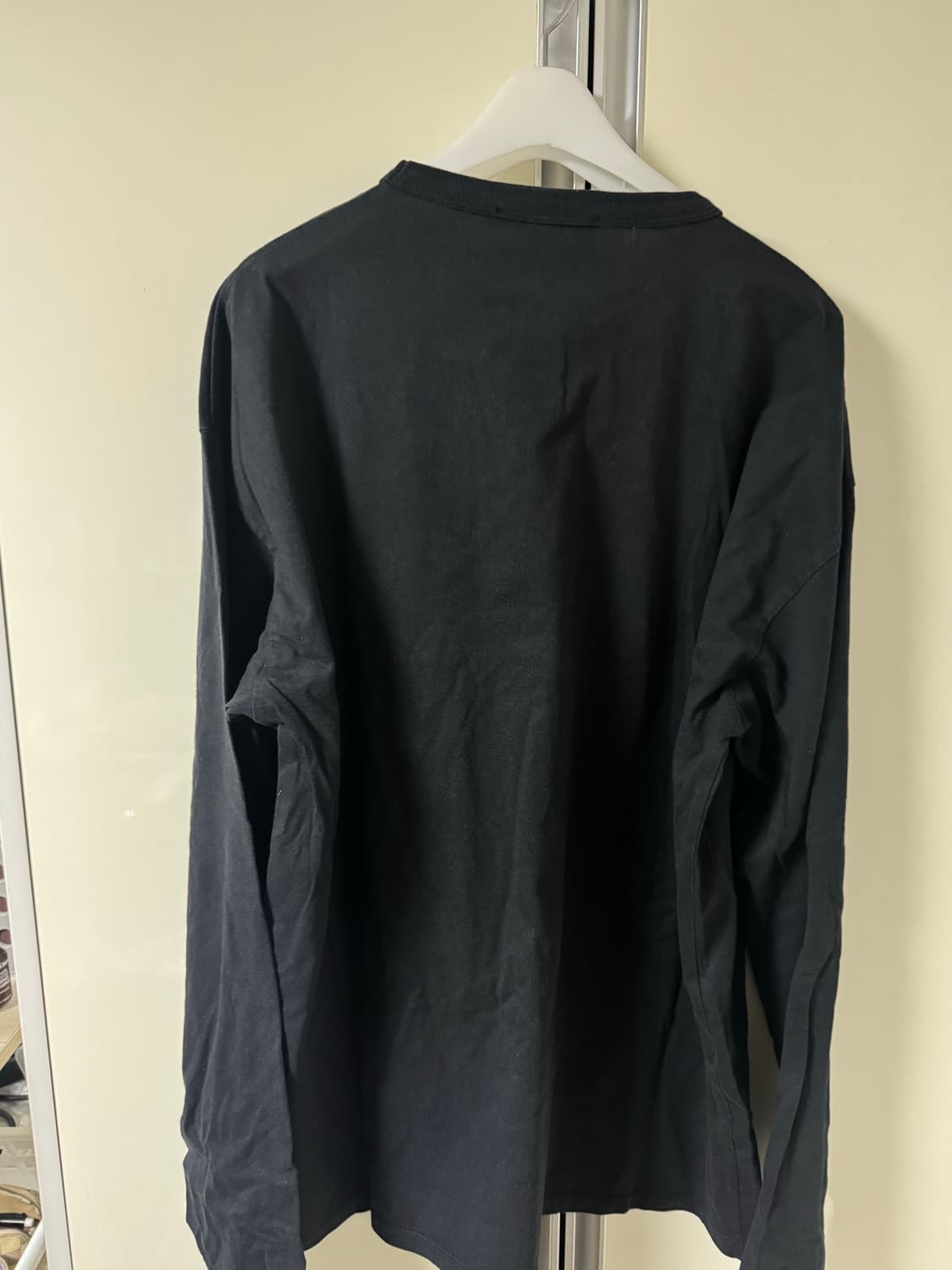 메종키츠네 롱슬리브 XL 블랙 상품이미지3