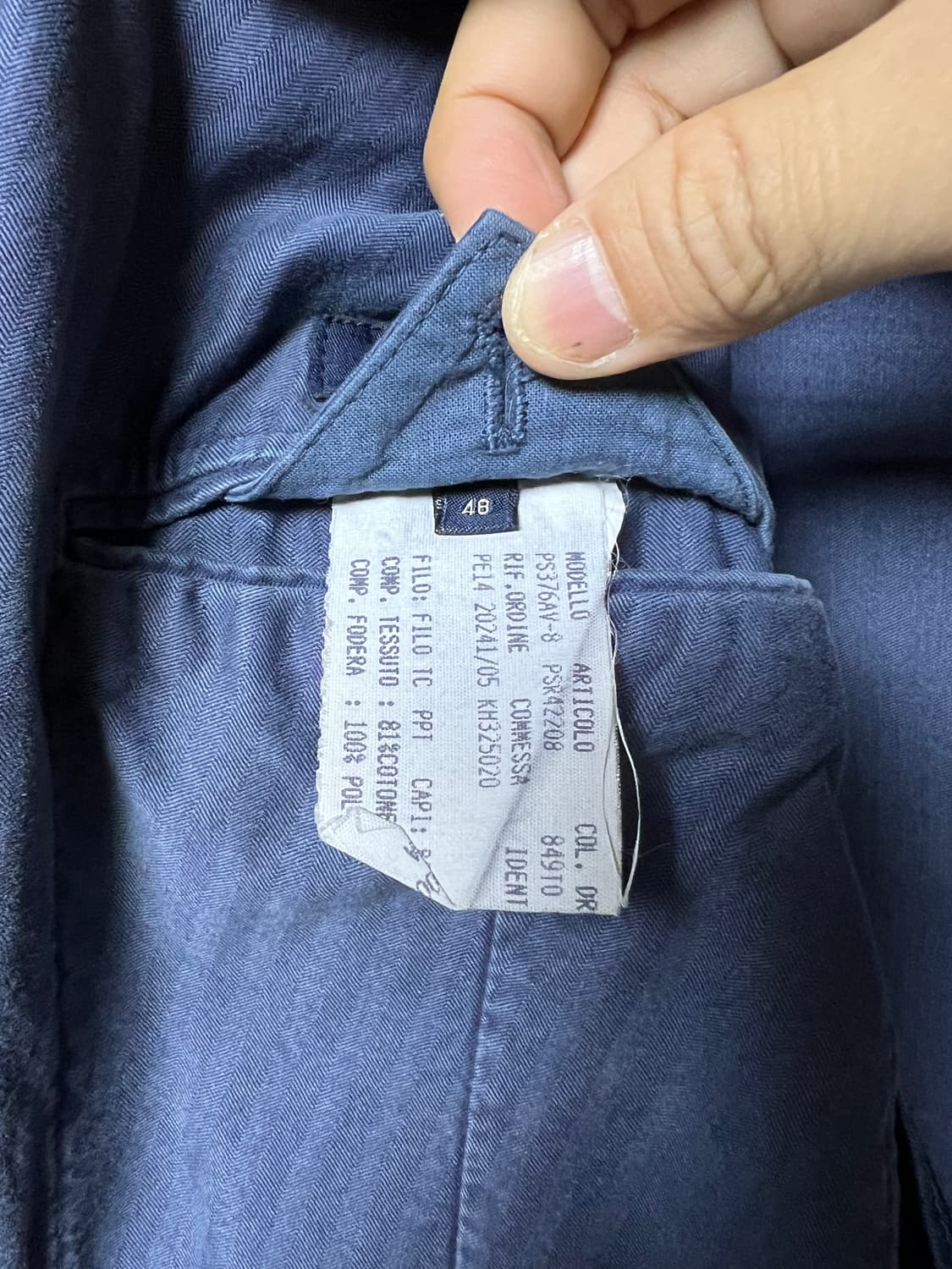 [48] 라르디니 더블 자켓 더블 벤트 LARDINI 상품이미지6