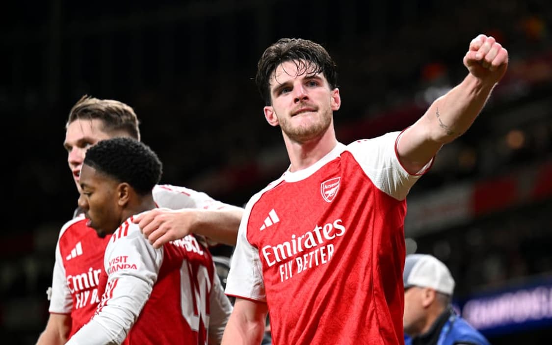 [국내 XL][어센틱]25/26 아스날 라이스 챔피언스리그 홈 유니폼 상품이미지2