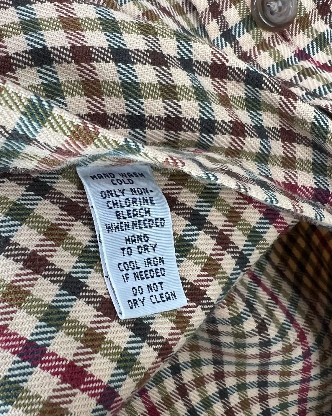 폴로 랄프로렌 베이지 체크 엘보패치 셔츠 상품이미지7