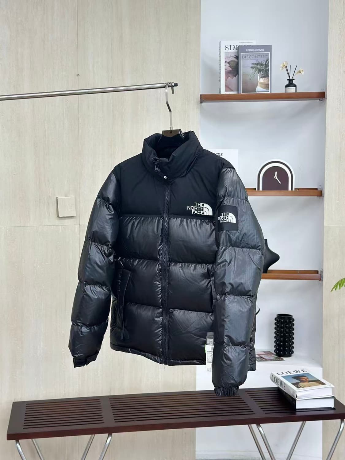 "노스페이스 화이트 라벨 노벨티 눕시 다운 자켓 블랙 캐치트렌디 노 레이 상품이미지4