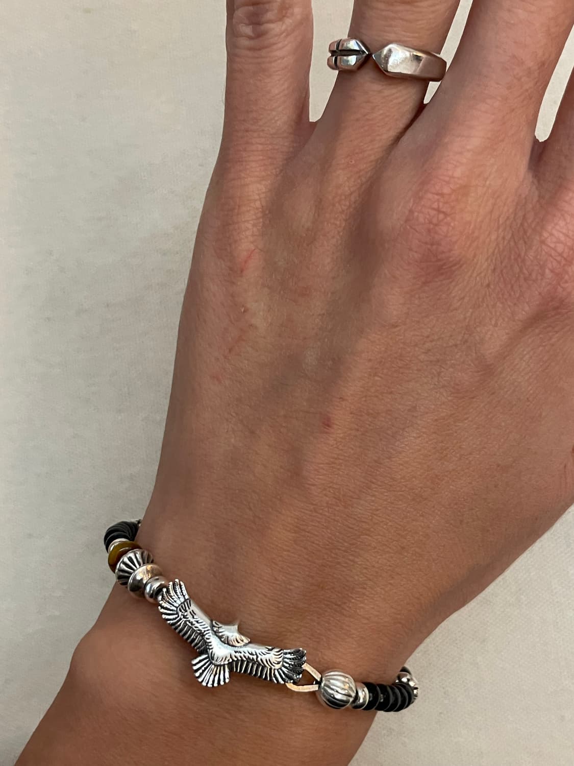 Silver 925 Eagle Stone Bracele 상품이미지5