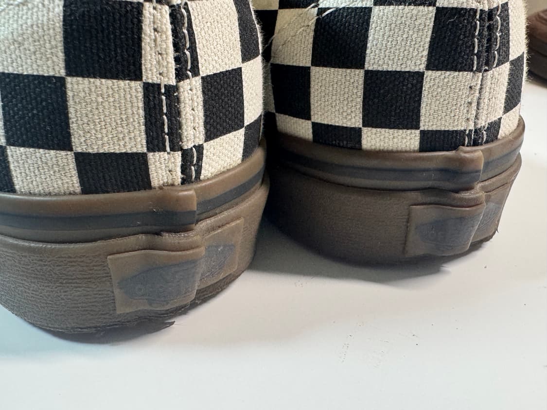 반스 어센틱 체커보드 블랙 화이트 검 245 상품이미지1