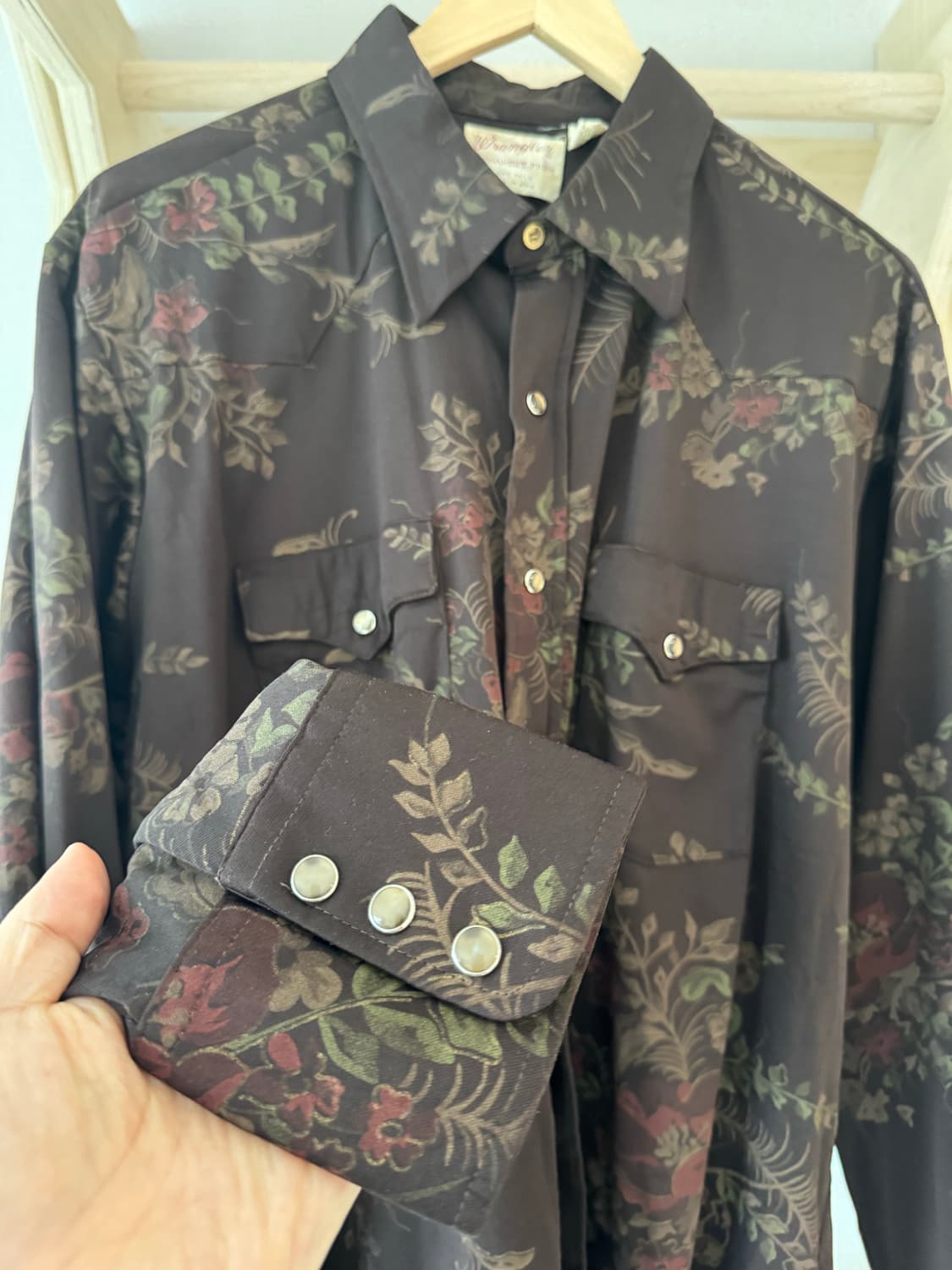 랭글러 웨스턴 셔츠 MADE IN USA 상품이미지4