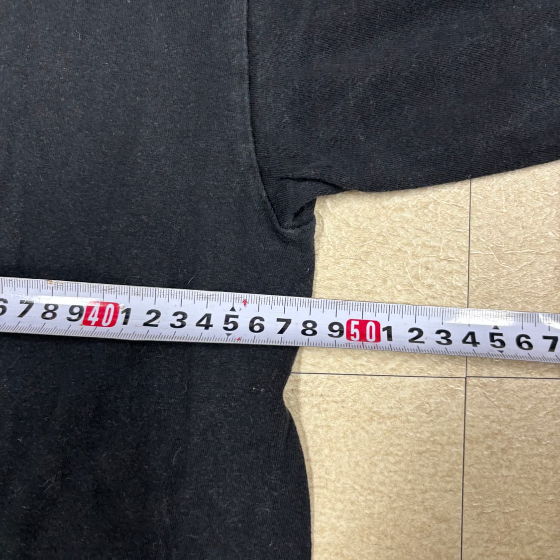오베이 센터로고 블랙 반팔티 상품이미지5