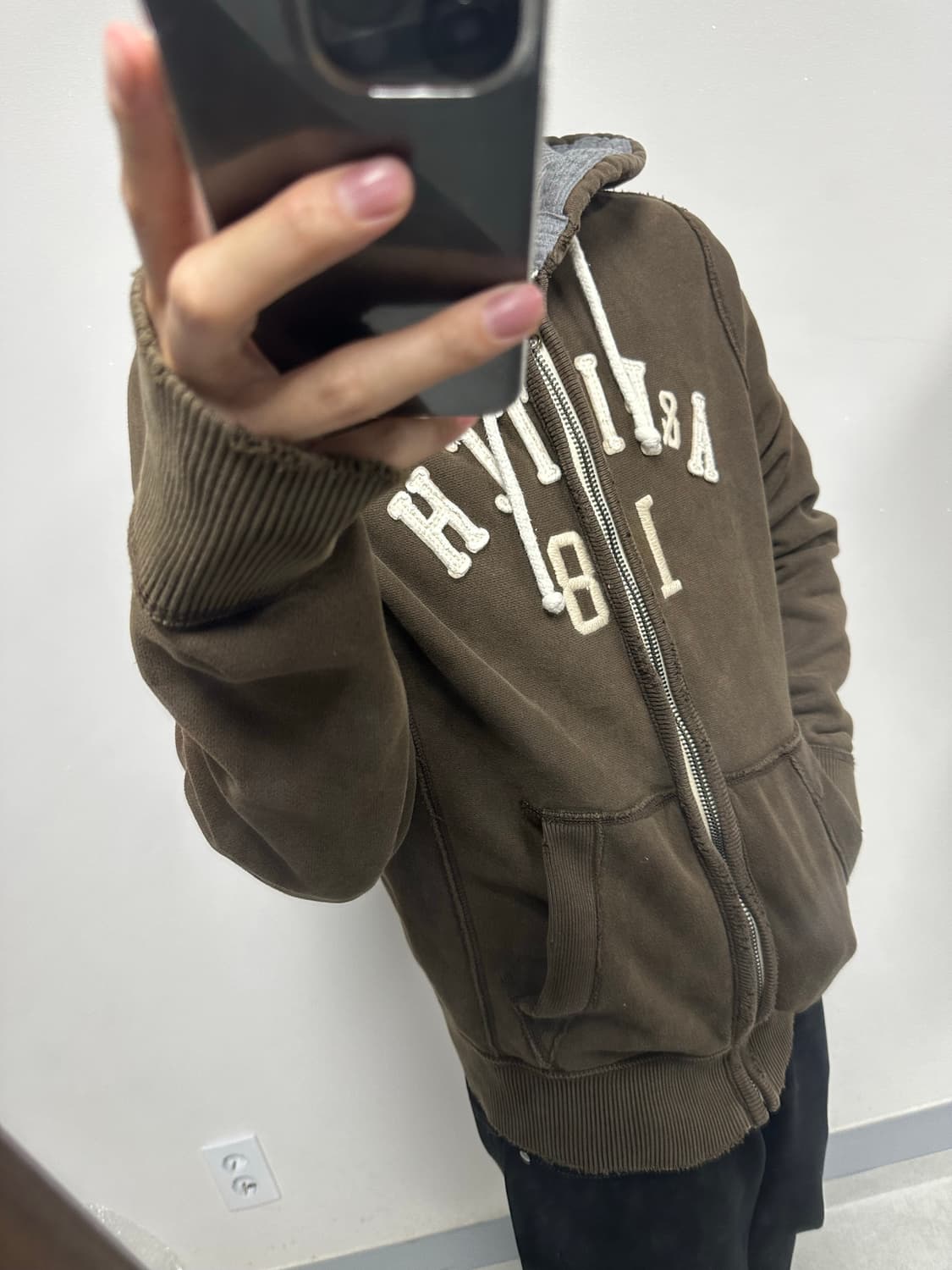 아베크롬비 빈티지 후드집업 상품이미지2