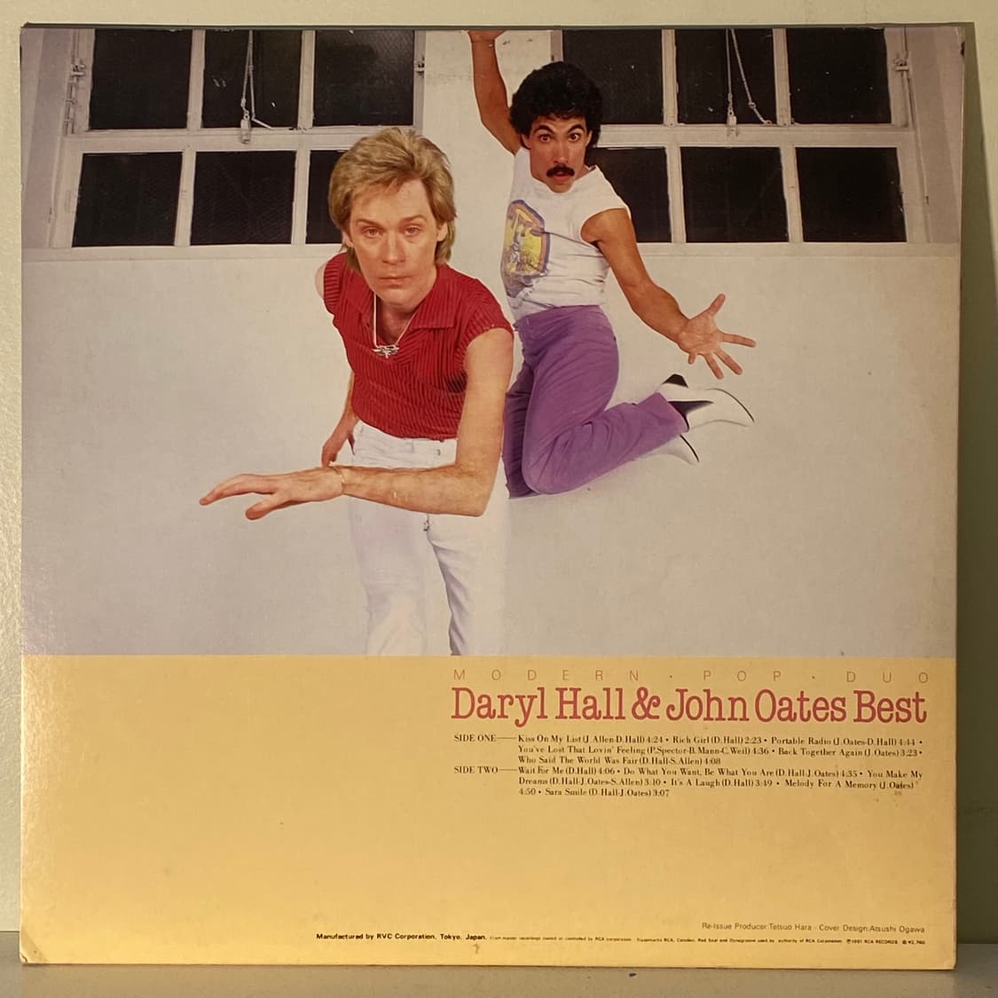 (수입중고LP-팝록) Hall & Oates -Best 상품이미지2