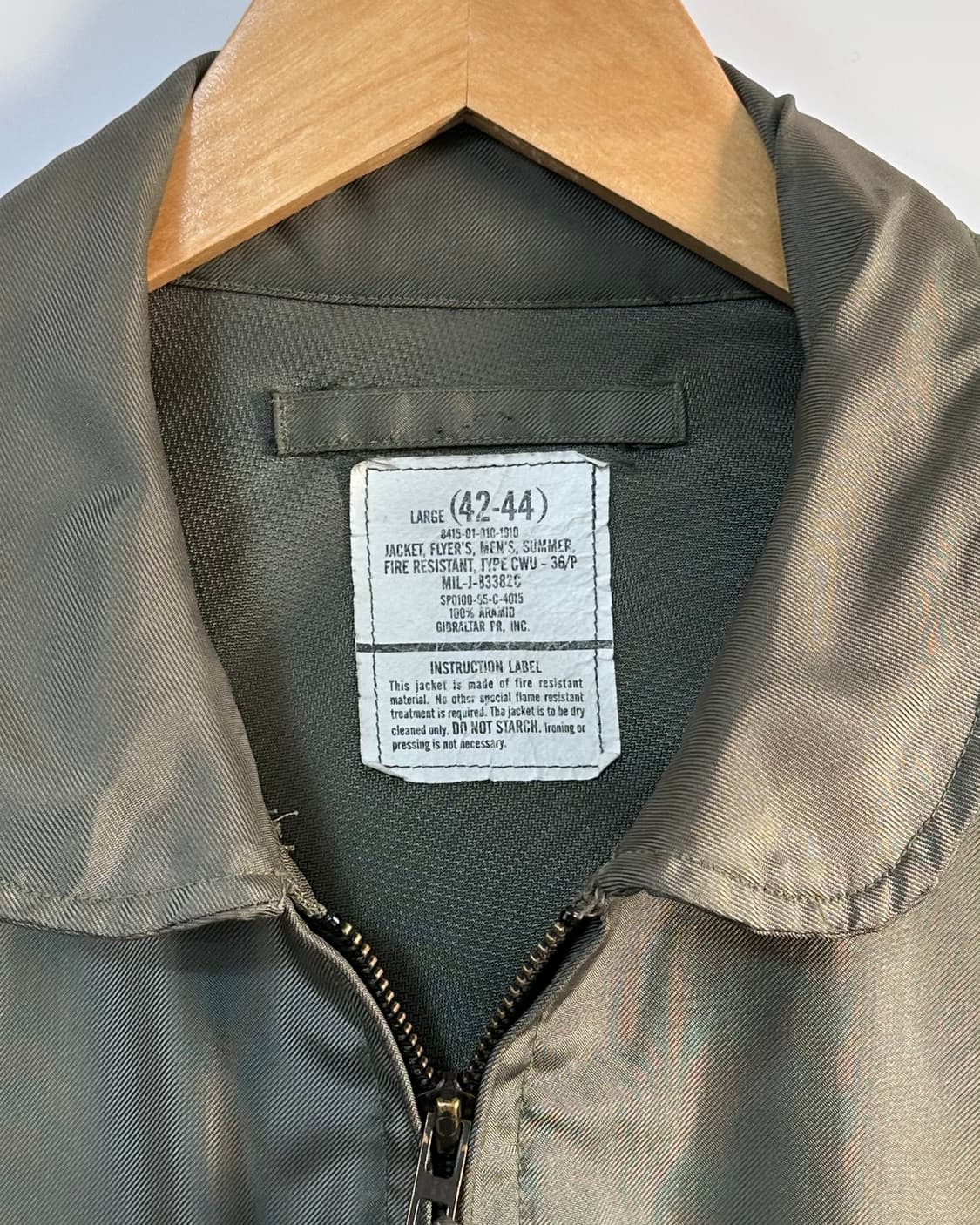 90s CWU-36/p USAF 플라이트 자켓 (va.15) 상품이미지5