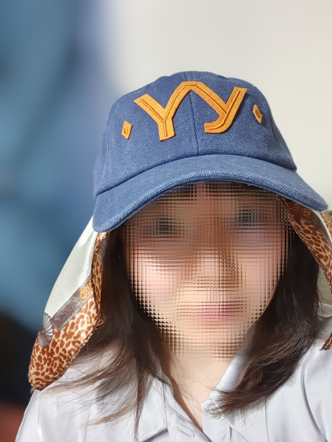 블루 오렌지 오픈와이와이 볼캡 모자   상품이미지9