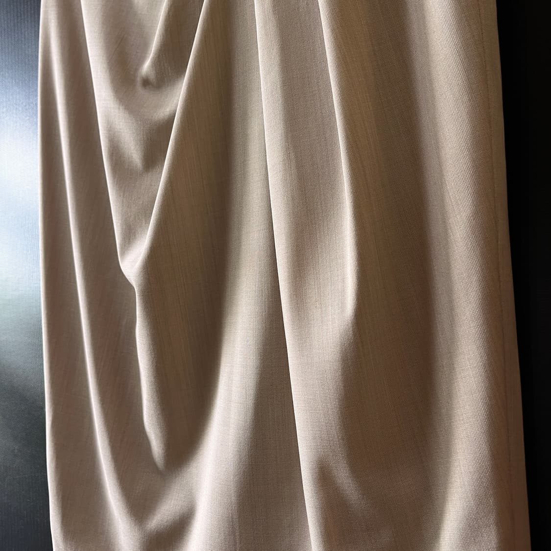 M) MaxMara 메인라인 울-실크 하계 드레이프 스커트  상품이미지2