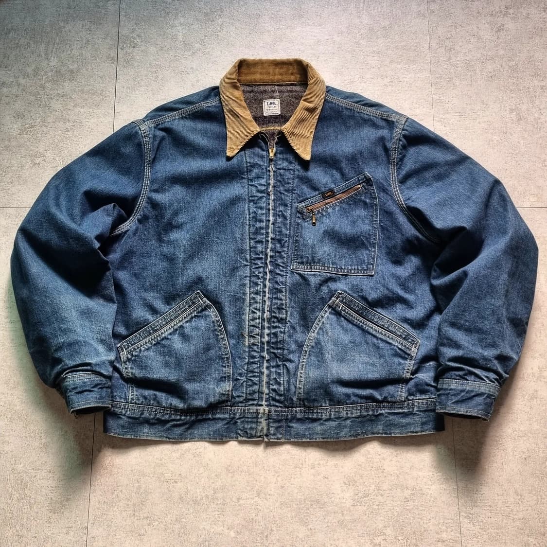 60s Lee 191-LB 젤트데님 블랭킷 워크자켓 44R 상품이미지1